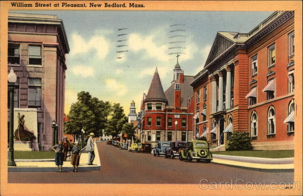 View from William Street & Pleasant New Bedford Massachusetts