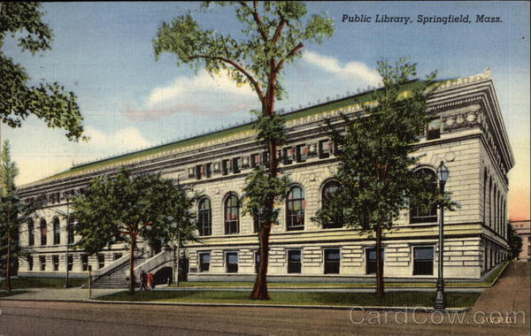 Public Library Springfield Massachusetts