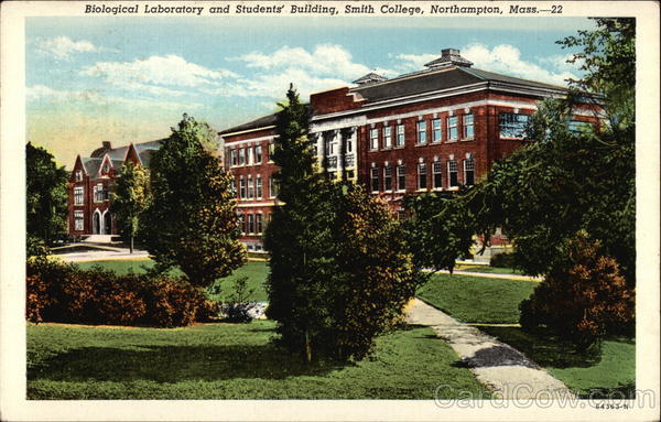 Biological Laboratory and Students' Building, Smith College Northampton Massachusetts