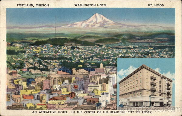 Washington Hotel, An Attractive Hotel in the Center of the Beautiful City of Roses Portland Oregon