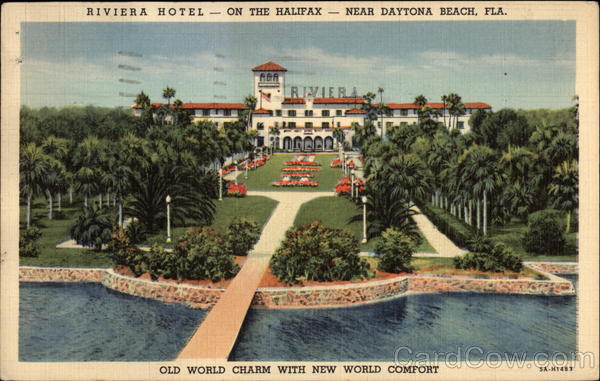 Riviera Hotel - on the Halifax Daytona Beach Florida