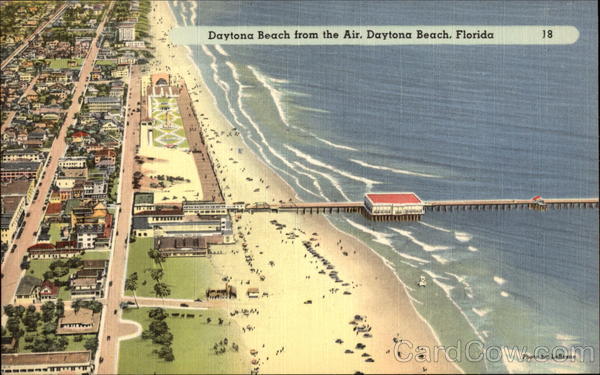 Daytona Beach from the Air Florida