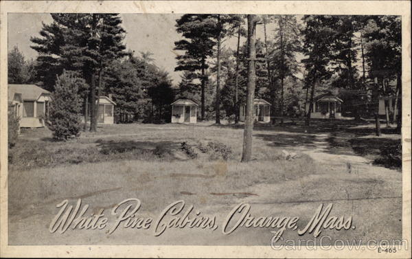 White Pine Cabins Orange Massachusetts