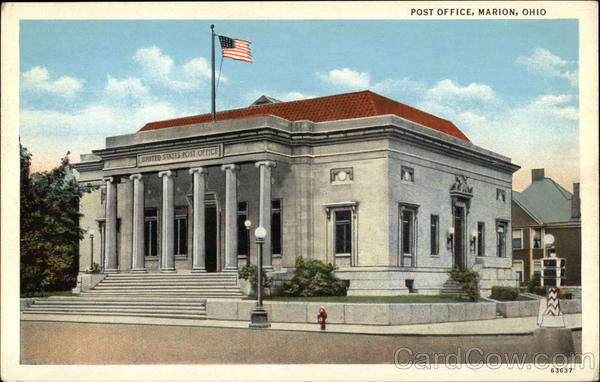 Post Office Marion Ohio