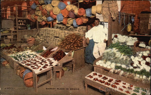 Market Place in Mexico