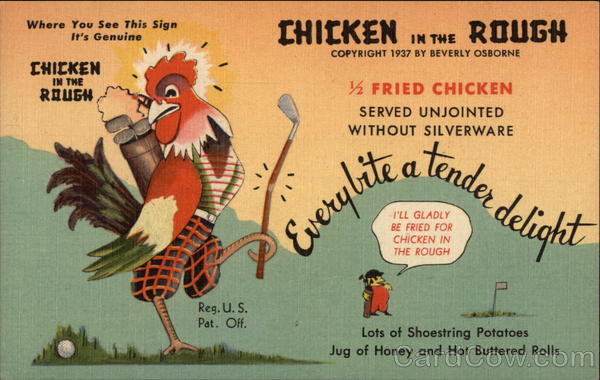 Chicken in the Rough Advertising