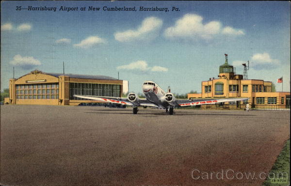 Harrisburg Airport at New Cumberland Pennsylvania