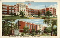 Roosevelt High School Postcard