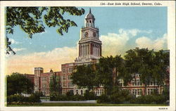 East Side High School Postcard