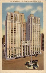 US Post Office and Court House Postcard
