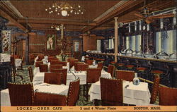 Locke Ober Cafe Postcard