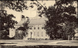 Jonathon Maynard School Franklin, MA Postcard Postcard