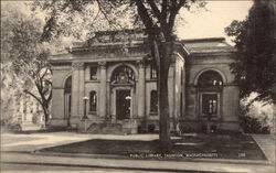 Public Library Taunton, MA Postcard Postcard