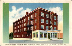 Hotel Rochester Minnesota Postcard Postcard