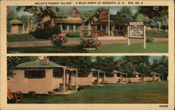 Pelley's Tourist Village Meredith, NH Postcard Postcard