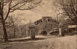 Entrance Cave of the Mounds Postcard