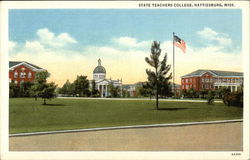 State Teachers College Hattiesburg, MS Postcard Postcard