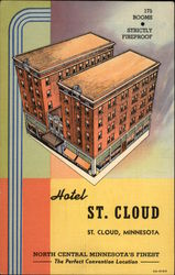 Hotel St. Cloud Minnesota Postcard Postcard