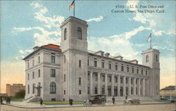 U.S. Post Office and Custom House Postcard