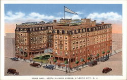 Craig Hall, South Illinois Avenue Postcard