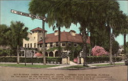 Qui-Si-Sana (Here is Health) Hotel Green Cove Springs, FL Postcard Postcard