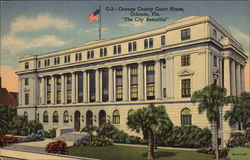 Orange County Court House Postcard