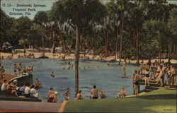 Sanlando Springs Tropical Park Postcard
