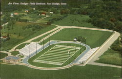 Dodger Field Stadium Fort Dodge, IA Postcard Postcard