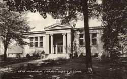 Kent Memorial Library Postcard