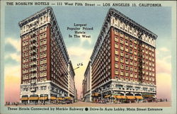 The Rosslyn Hotels Postcard