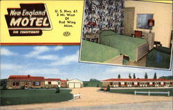 New England Motel Red Wing, MN Postcard Postcard