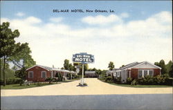 Del-Mar Motel Postcard