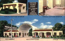 Paradise Tourist Court Postcard