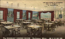 The Markay Dining Room Rochester, MN Postcard Postcard