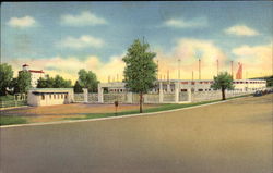 Will Rogers Stadium at Broadmoor Postcard