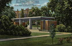 Summer Theatre and Campus, Colorado State College of Education Greeley, CO Postcard Postcard