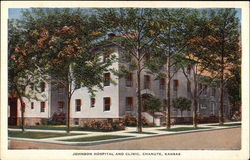 Johnson Hospital and Clinic Chanute, KS Postcard Postcard