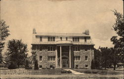 Jolliffee Hall, Baker University Postcard