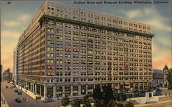 DuPont Hotel and Nemours Building Wilmington, DE Postcard Postcard