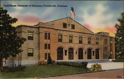 University of Arkansas - Field House Fayetteville, AR Postcard Postcard