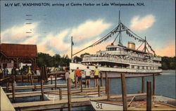 M/V Mt. Washington, arriving at Centre Harbor M/V Mt. Washington, arriving at Centre Harbor