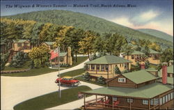 The Wigwam & Western Summit - Mohawk Trail Postcard
