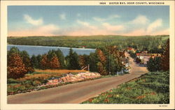 Sister Bay, Door County Postcard