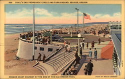 Trai's End Promenade Circle and Turn-Around Postcard