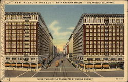 New Rosslyn Hotels Postcard