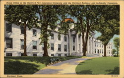 Home Office of the Hartford Fire Insurance Company Connecticut Postcard Postcard