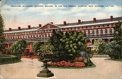 Pontalba Building, Jackson Square, in the Old French Quarter Postcard