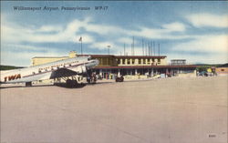 Williamsport Airport Pennsylvania Postcard Postcard