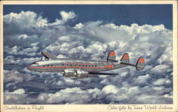 Constellation in Flight Postcard