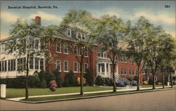 Berwick Hospital Pennsylvania Postcard Postcard